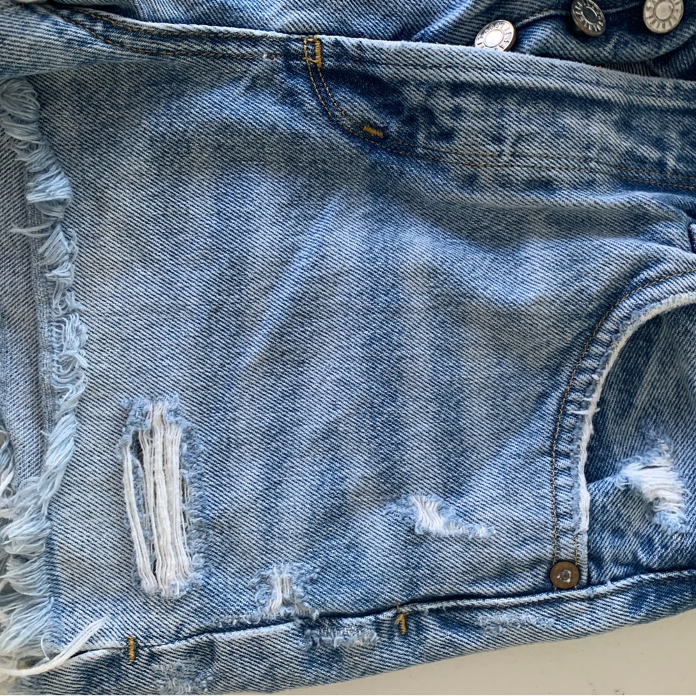 πHPπ Agolde Hi Rise Denim Shorts - Picture 6 of 9
